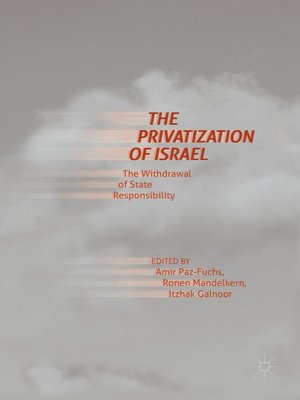 cover image of The Privatization of Israel